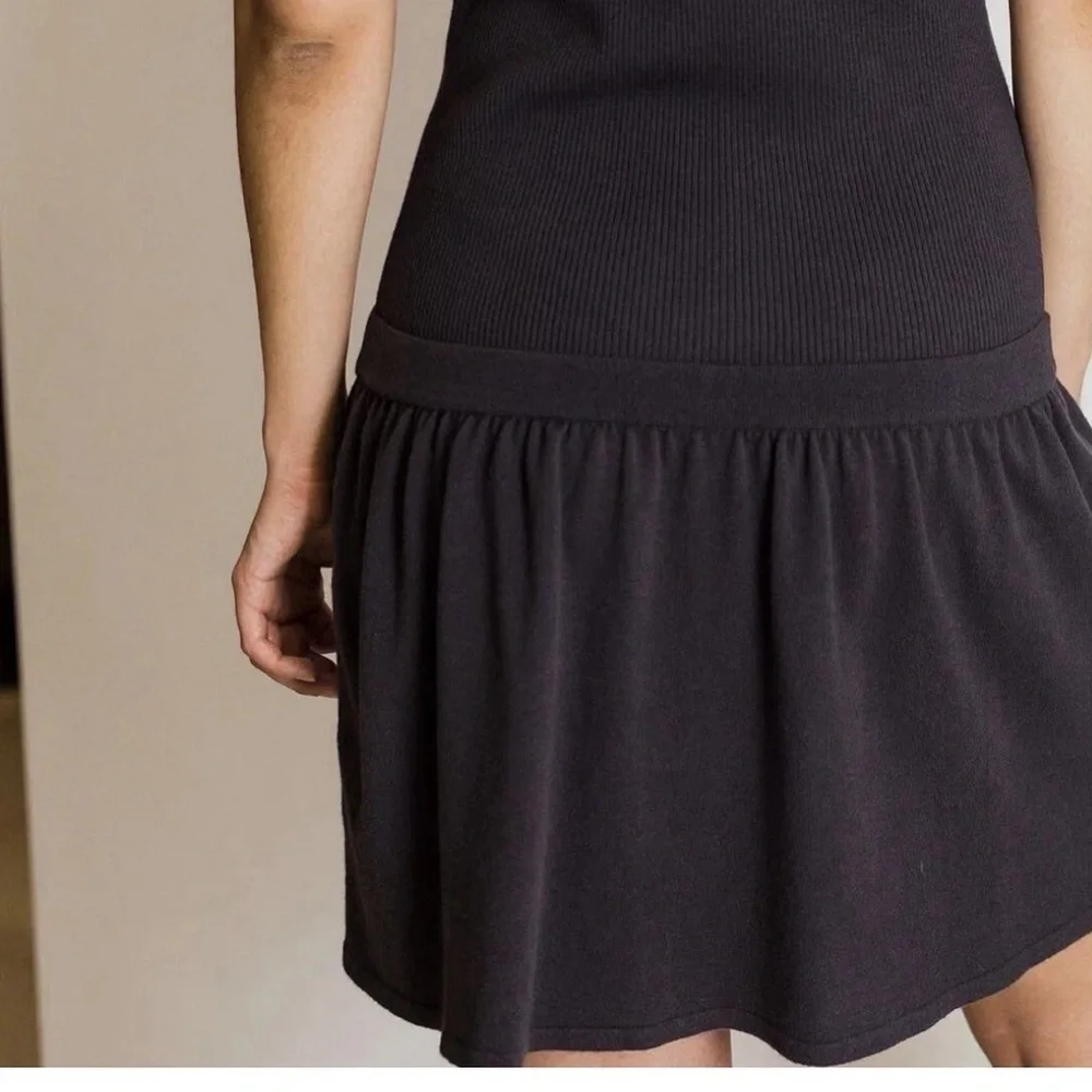 CHANEL Black Short Sleeve Dress